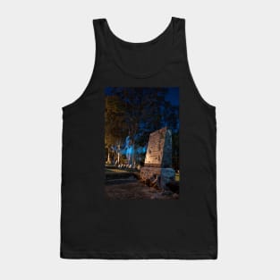 A Werewolf in the Graveyard Tank Top